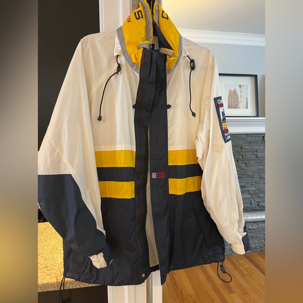 CHAPS Ralph Lauren vintage wind breaker Y2K